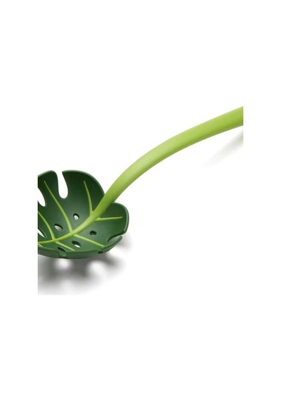 Yaprak Kepçe,jungle Servis Kaşığı, Jungle Spoon Mutfak Kaşığı, Yaprak Servis Kaşığı
