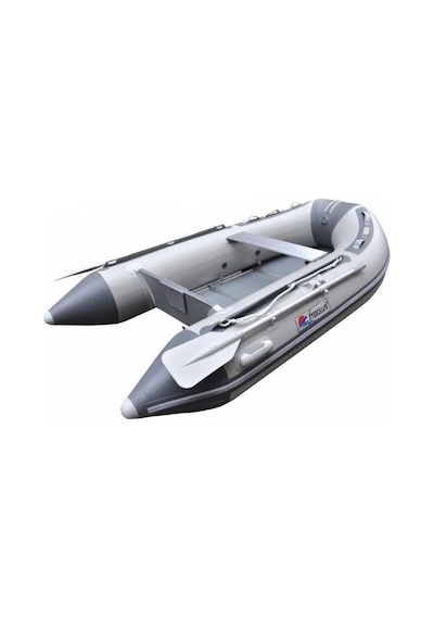 Freesun Şişme Bot. Katlanır Ahşap Tabanlı 300CM Gri