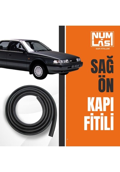 Mazda 626 Sedan 1988-1991 Sağ Ön Kapı Fitili-a Kalite-numlas-nm4191