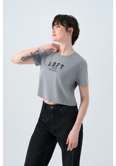 Loft Kadın Tişört Ekru