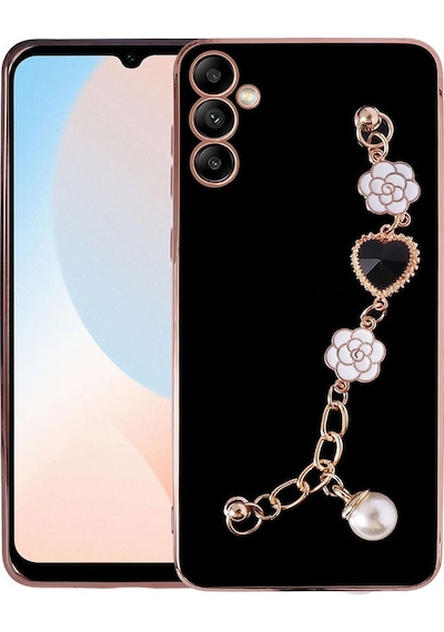 Galaxy A24 Kılıf El Tutamaçlı Kamera Korumalı Zore Taka Silikon Kılıf