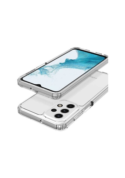 Samsung Uyumlu Galaxy A13 4G Kılıf 2Mm Anti Shock Silikon Renksiz (540313172)