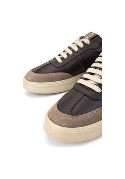 Mario Valentino Erkek Hakiki Deri Kahverengi Sneakers & Spor Ayakkabı 1040 92r2108 Erk Ayk Sk25-26 Moro/multı