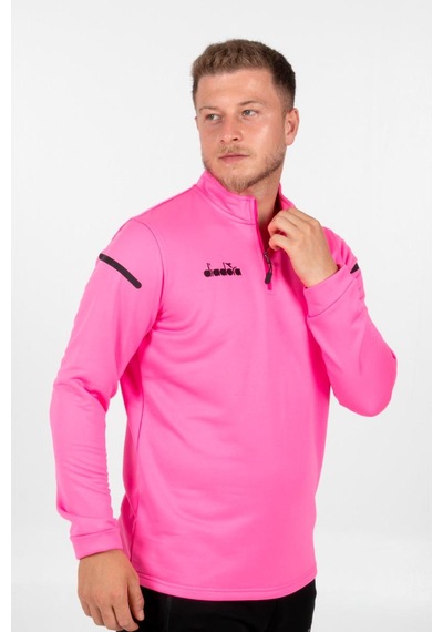 Diadora Alto 25 Antrenman Eşofmanı Tek Üst Pembe