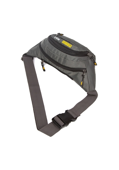 Tuldar Deri Usb Kulaklık Çıkışlı Crossbody Çapraz Göğüs Omuz Ve Bel Çantası Tul360 Gri