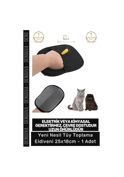 Tüyeldiveni Yeni Nesil Mikrofiber Kedi Köpek Evcil Hayvan Pratik Temizleme Toz Tüy Toplama Eldiveni Çok Renkli