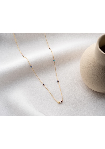 Papatya Silver 925 Ayar Papatya Silver Parlak Doricalı Ay Taşı Kolye Özel Kolye,rose,gold,rodaj Gümüş