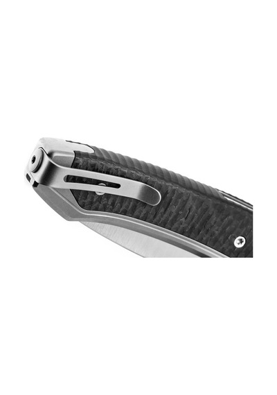 Lionsteel Twain- Gray Titanium / Carbon Fiber Kamp Çakı Çok Renkli