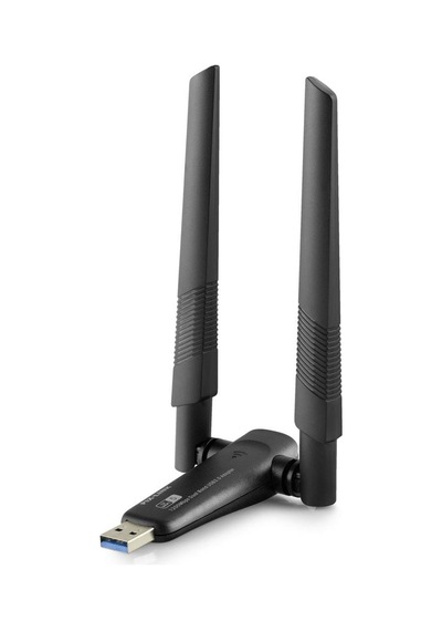 Usb Wıfı Adaptor Ac1200 2.4ghz&amp 5ghz Rtl8812bu Wifi5 Siyah Uac20