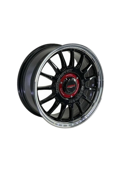 Akd-akx-203 18 İnç 5x112 Bmw 3 Serisi Mercedes E Passat Uyumlu Et40 66.6 Black Polished Arka 18 İnç Jant Takımı 4 Adet