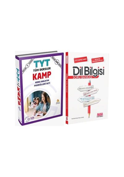 Gür Yayınları Tyt Tüm Dersler Konu Anlatım Fasikülleri Ve Akm Dil Bilgisi Soru Bankası Seti 2 Kitap