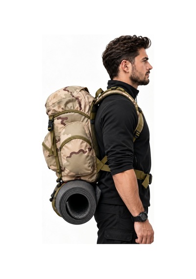 Su Geçirmez Outdoor Sırt Çantası - Kamp Çantası - Savage Ventura 35lt - Ç.kmflj Çok Renkli
