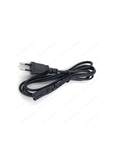 C8 Teyp-Işıldak-Playstation 2/3/4 Power Güç Kablosu