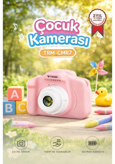Floranova CMR7 1080p Özel Üretim Eğlence Sürpriz Minik Çocuk Kamerası