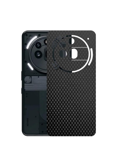 Kapps Nothing Phone 3a Pro İle Uyumlu Fiber Serisi Premium Arka Kapak Kaplama Kenarlar Yoktur 54291259