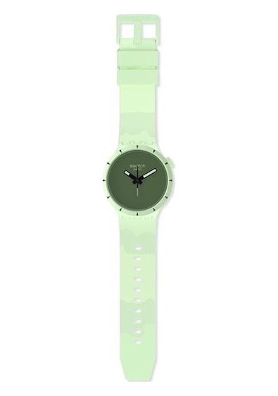 Swatch SB03G100 Bıg Bold Bıoceramıc Forest Kol Saati