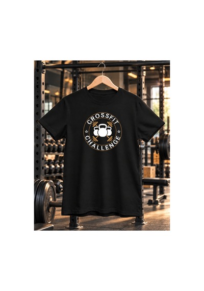 Segungear Cfchallenge Erkek Regular Fit Baskılı Spor Tişört Siyah - 933732777 Siyah
