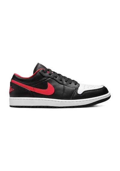 Nike Air Jordan 1 Low Leather Sneaker Hakiki Deri Unisex Günlük Spor Ayakkabı Siyah Siyah