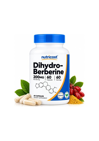 Nutricost, Dihydroberberine Glucovantage Berberis 200 Mg 60 Caps