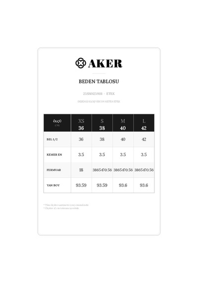 Aker Desenli Kloş Viscon Keten Etek Mavi Mavi