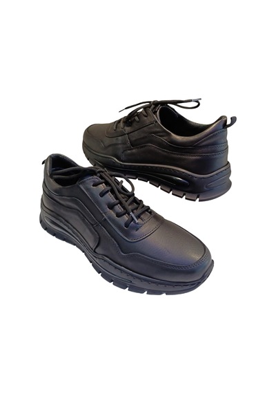Castle Black 13255 Erkek Deri Casual Ayakkabı Siyah