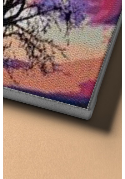Webstyle Sayılarla Boyama Seti Kasnaklı Yalnız Ağaç 50 X 65 Cm