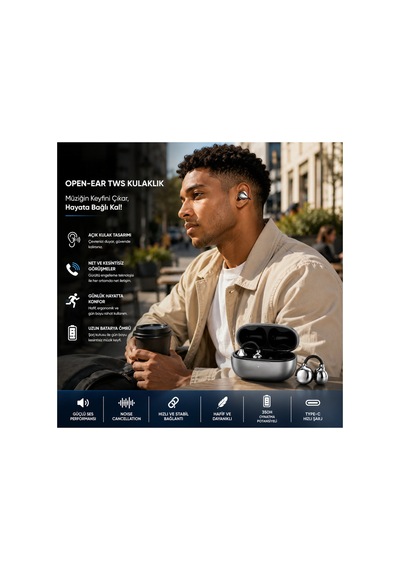 Open-ear Tws Bluetooth Kulaklık