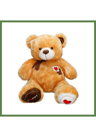 Bezos 1018 Puffy Friens Kurdelalı Peluş Ayı Hb006 Çok Renkli
