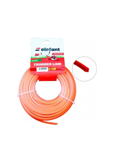Tırpan Misinası Motorlu Tırpan Kare Misina 3 Mm X 15 Metre