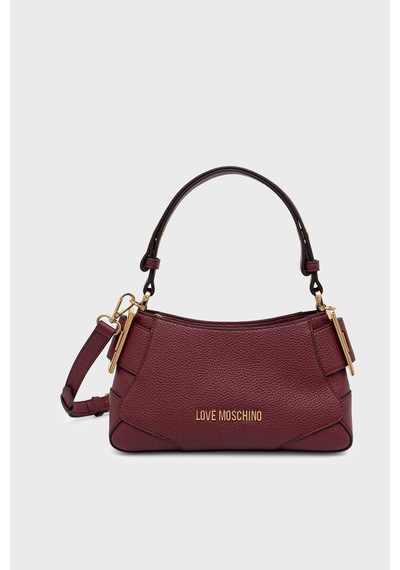 Love Moschino Logolu Çıkarılabilir Askılı Çanta Bayan Çanta Jc4098pp1plt1552 Bordo