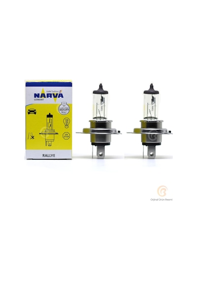 Ahmet Otomotiv Narva Ampul H4 12v 100/90w P43t Tırnaklı - 2 Adet