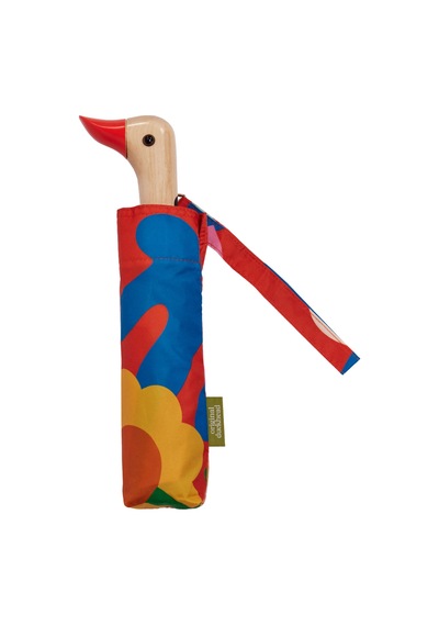 Original Duckhead Duck Kompakt Şemsiye Salsa renkli