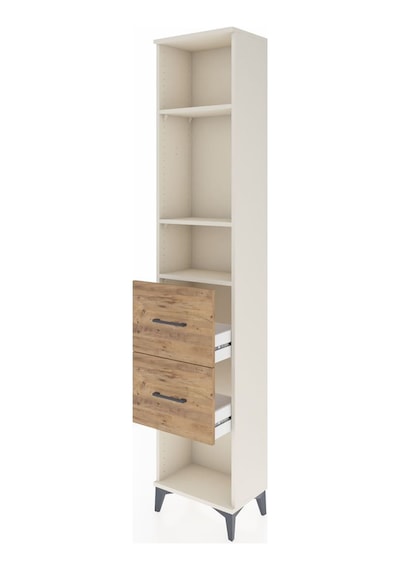 Arges Dolap 3 Raflı 2 Çekmeceli 44x30x221 Aytaşı-çam Aytaşı