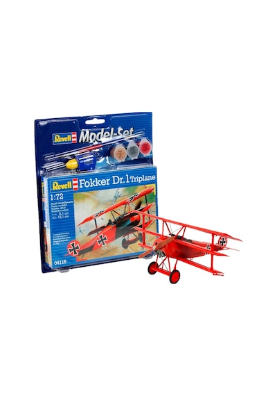 Revell 1 72 Fokker Dr.1 Triplane Model Seti 64116