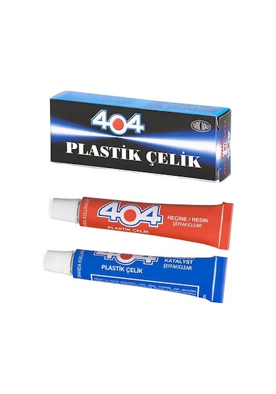 404 Plastik Çelik No 1 Cam Porselen Tahta Yapıştırıcı 16 Gram