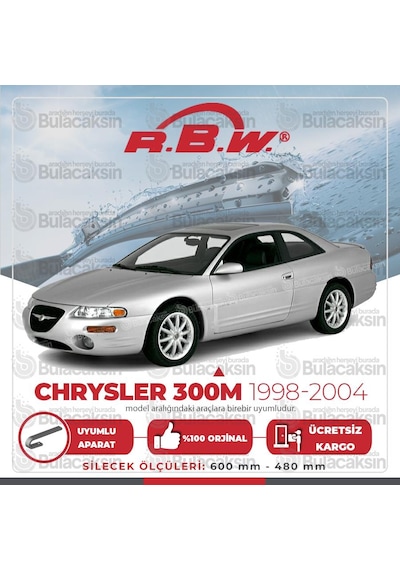 Rbw Chrysler 300M 1998 - 2004 Ön Muz Silecek Takımı