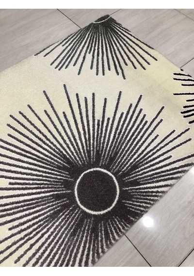 Saray Halı Samyeli 11473 Rn 100X200 Lila Krem 2 Metre Yolluk !