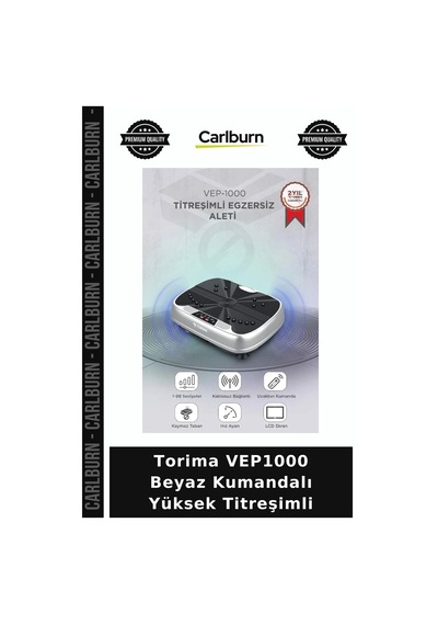 Özel Seri Torima Vep1000 Beyaz Kumandalı Yüksek Titreşimli Spor Aleti Tempolu Vücut Çok Renkli