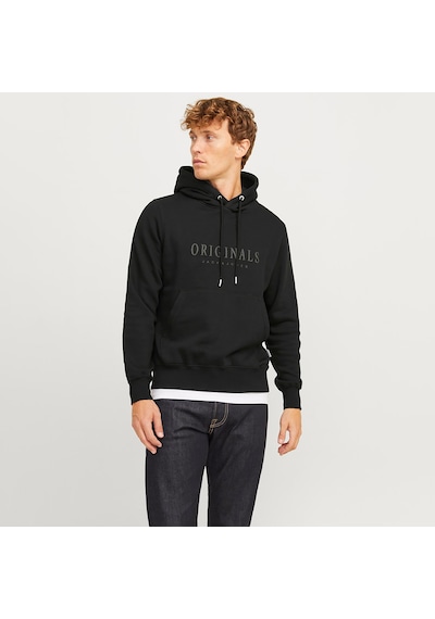 Jack & Jones Frederiksberg Erkek Siyah Sweatshirt 12270541-b Siyah