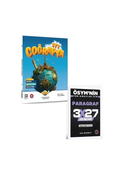 2027 Coğrafya Gurmesi 2027 Tyt Coğrafya Soru Bankası+ Evp Akademi Paragraf