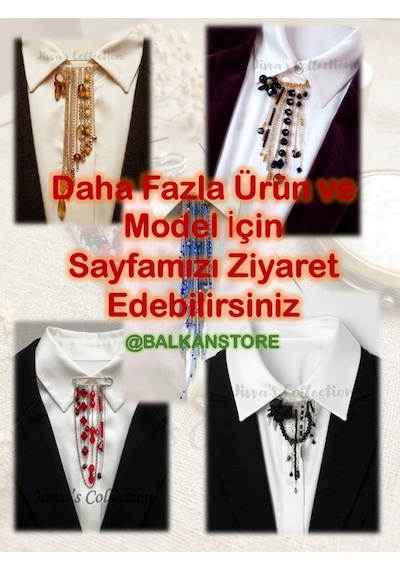 Şık&zarif Tasarım. El Yapımı Zincirli Yaka İğnesi Broş, Kadın Yaka İğnesi/ Broş/ İşkoç İğnesi Altın