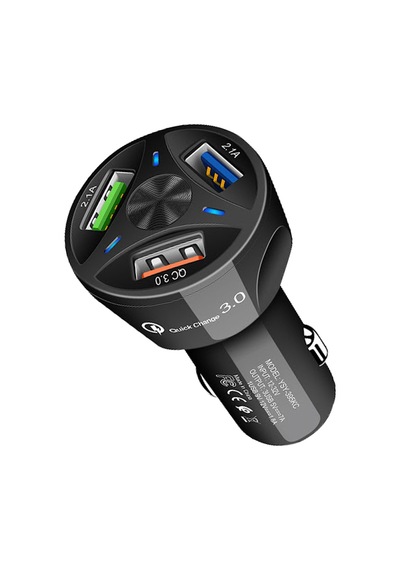 Powermaster Te-091 3Lü Usb Çakmaklık Power 3.0 Hızlı Araç Şarj Ci