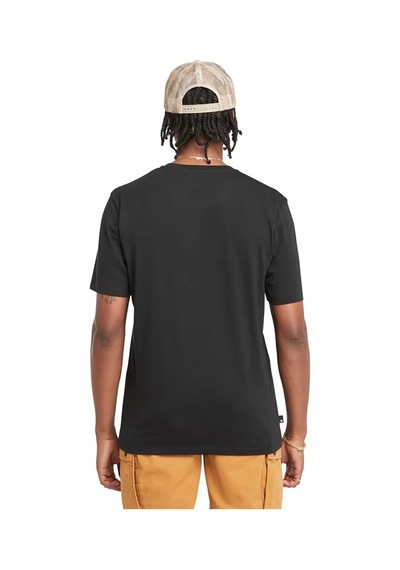 Timberland Short Sleeve Front Graphi Siyah Erkek Kısa Kol T-shirt 000000000101982602 Siyah