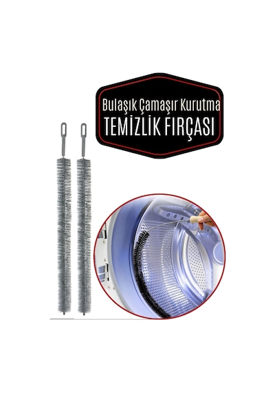 Bulaşık Çamaşır Kurutma Makine Temizleme Fırçası 2 Adet Çok Renkli