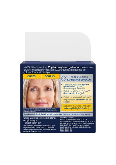 Tr Q10 Kırışıklık Karşıtı Gece Bakım Kremi 50 Ml,nemlendirici,yenileyici,kreatin,hyaluronik Asit 2 Paketi