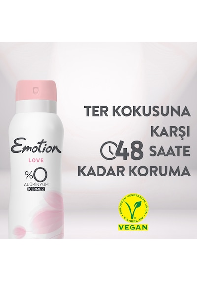 Emotion Kadın Deodorant Seti - Natural Bloom, Love 2x150 Ml - Gold Bliss,joyous 2x90 Ml