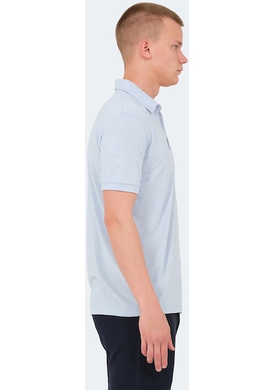 Slazenger KATSURO Erkek Polo Yaka Mavi Tişört