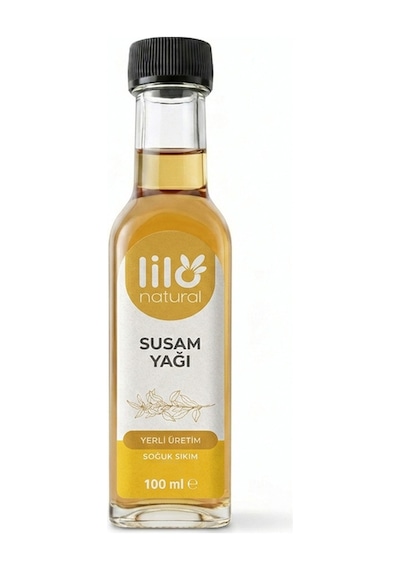 %100 Yerli Atalık Susam Yağı Analizli - Soğuk Sıkım 100 Ml - 856009497 Diğer