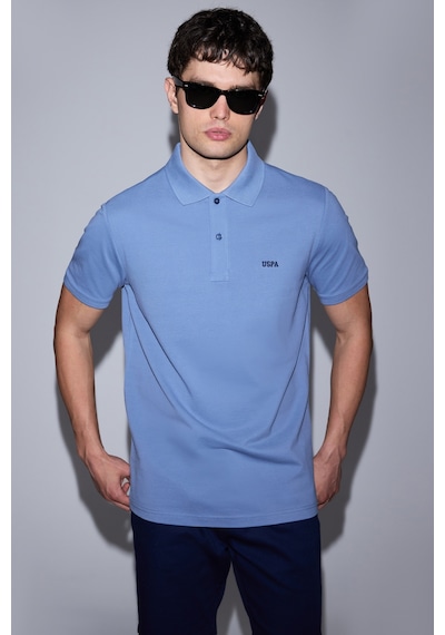 U.S. Polo Assn. U.s. Polo Assn. Erkek İndigo Tişört Basic 50326963-vr028