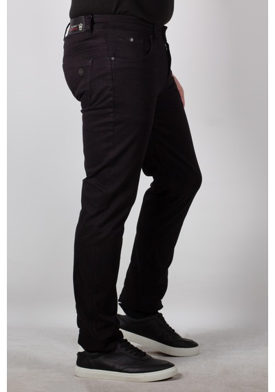 Erkek Chino Pantolon Gabardin Slim Fit Dar Kesim Siyah 2160 Siyah